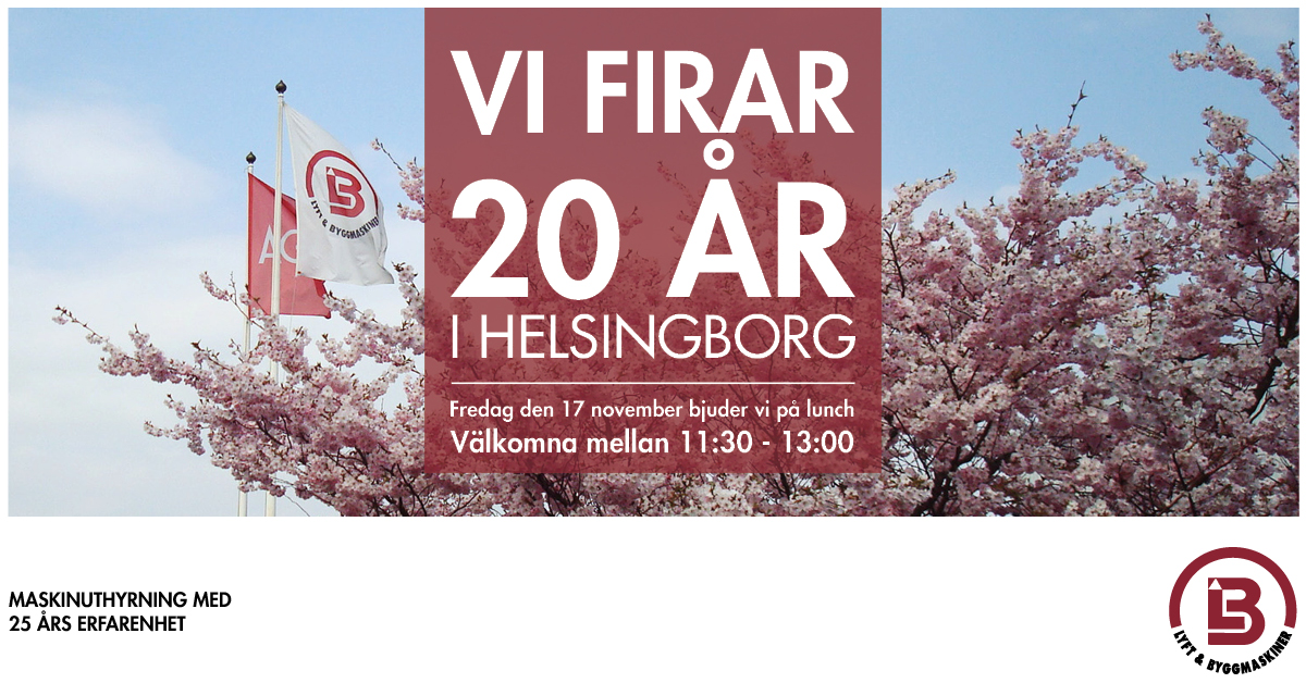 20 år i Helsingborg