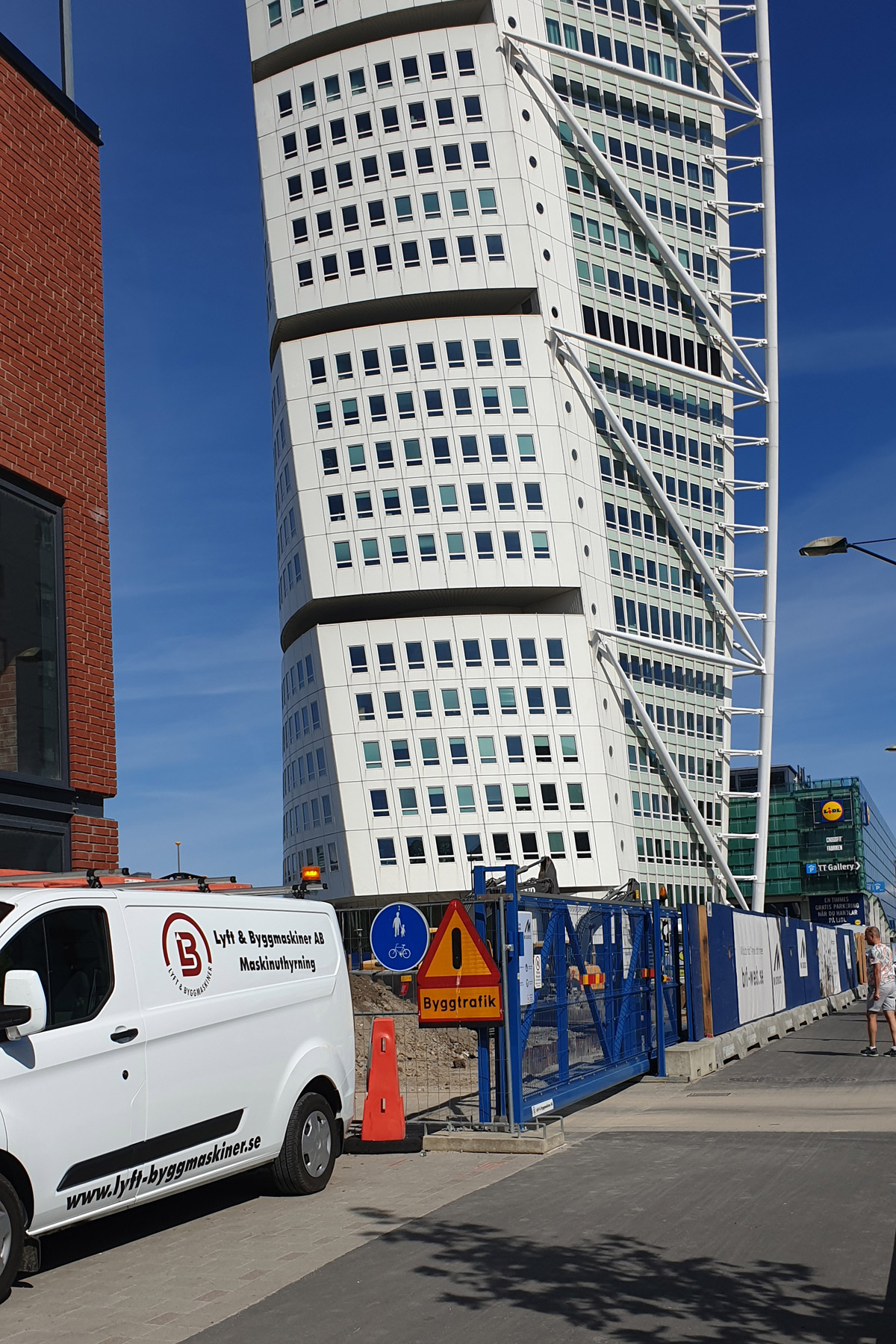 Nybygge vid Turning Torso