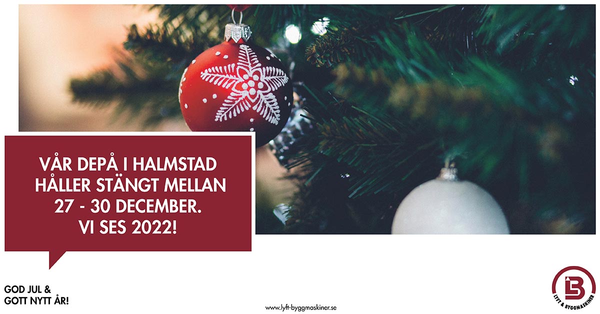 Julstängt i Halmstad