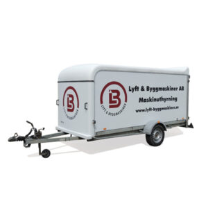 161523 - Personbilssläp, skåp