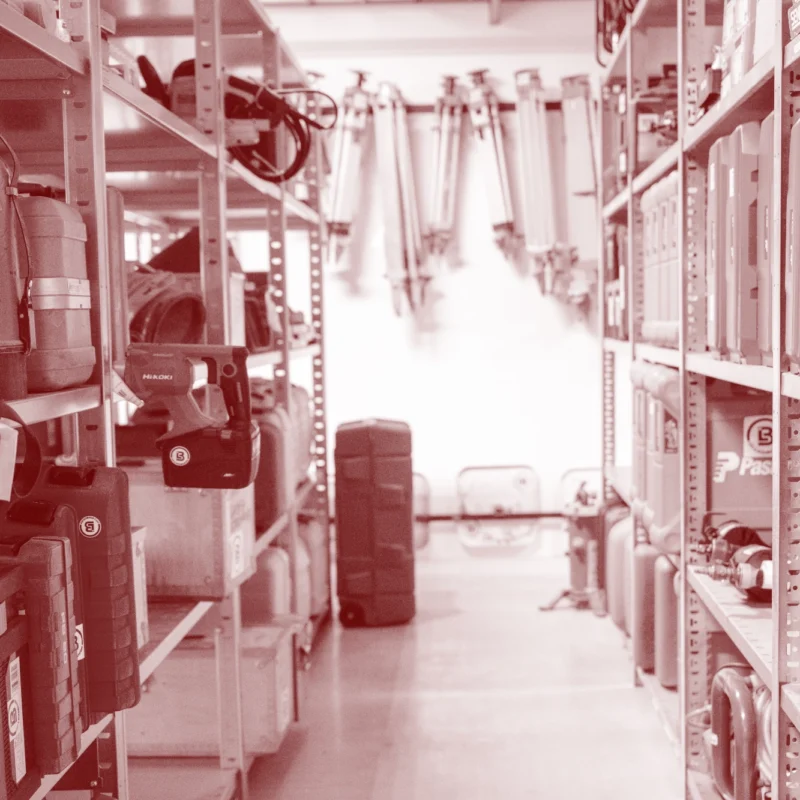 Bild på olika byggmaskiner