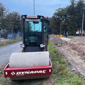 Beläggning- och komprimering